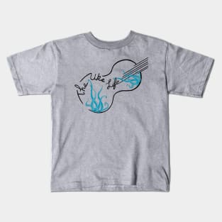 The Uke Life: under the sea Kids T-Shirt